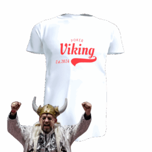 T-shirt Viking Poker Since Rouge